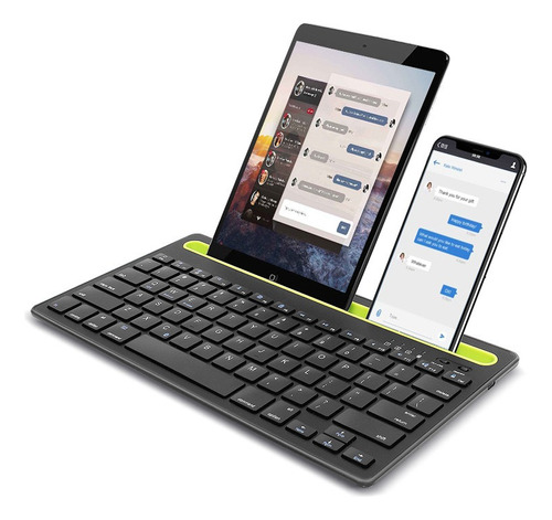 Teclado Bluetooth Compatible iPhone iPad Android Tablet - Us