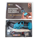 Mini Motosierra Eléctrica Recargable Bateria Inalambrica