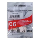 Rj45 Jack Hembra Cat 6 Conector Furukawa 35030621 Blanco 