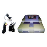 Super Nintendo Nes 100% Original Con Accesorios Y Juego