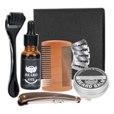 Kit Barba Cuidado Para Hombres, Herramientas De Aseo 6pcs