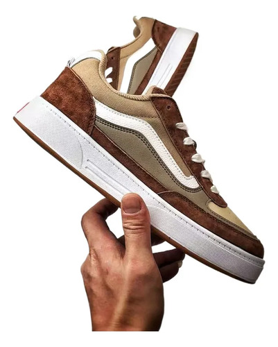 Vans Skate Estazzo Clásicos Zapatos Deportivos Con Lengueta Gruesa Y Diseño Retro | Meses sin interés