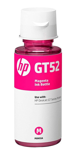 Tinta Botella Hp Gt52 Original 70ml - Magenta