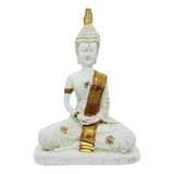 Estátua De Buda Hindu Gesso 20cm