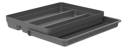 Organizador De Utensilios Extensibles Logic Gris