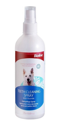 Higiene Dental Spray Bioline Bucal Para Perros 