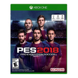 Pes 2018 Pro Evolution Soccer Xbox One Nuevo Sellado Físico 