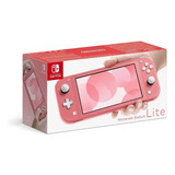 Nintendo Switch Lite 32gb Rosa Coral