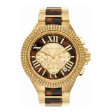 Reloj Michael Kors Mk7269 Camille De Mezcla En Color Dorado