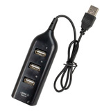 Hub Usb 2.0 4 Portas Extensão Pc E Notebook  Multiplicador