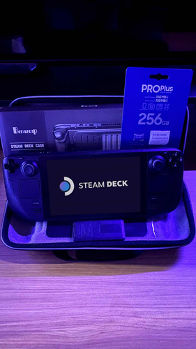 Steam Deck 512gb + 256gb + Acessórios