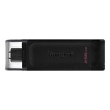 Pen Drive Kingston Dt70 256 Gb Usb Type C 3.2