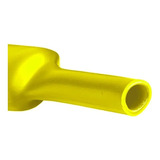 Espaguete/tubo Termo Retrátil 10mm Rolo 2-metro Luz Amarelo