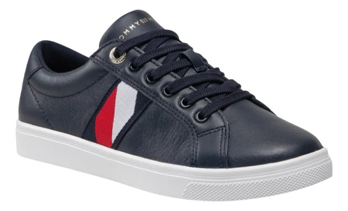 Tenis De Mujer Tommy Hilfiger 6605 Corporate Tommy Cupsole 