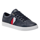 Tenis De Mujer Tommy Hilfiger 6605 Corporate Tommy Cupsole 