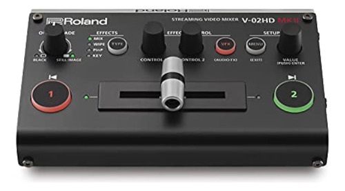 Roland V-02hd Mk Ii - Streaming Video Mixer - La Solución De