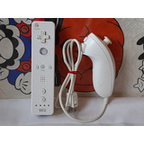 Control O Mando De Wii O Wiiu,original Con Nunchuck,lig Roj.