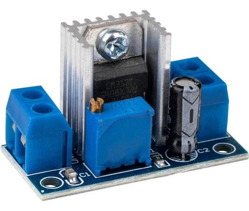 3 Unidades Modulo Fuente Regulador Lineal Lm317 Ajustable