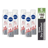 Desodorante Nivea Active Dry Comfort Pack X6 Unidad