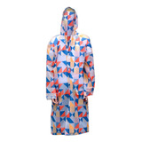 Impermeable Portátil Capa De Lluvia Poncho Con Capucha