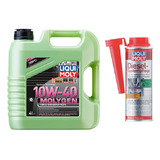 Combo Aceite Liqui Moly 10w40 + Limpia Inyectores Diesel