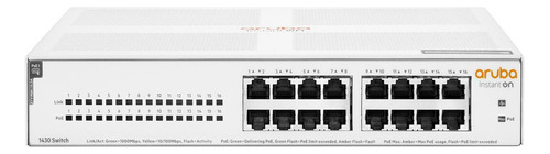 Switch Hpe Aruba Instant On 1430 16x Gigabit Poe C4 124w