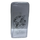 Funda Carcasa Compatible iPhone 6 6s Planeta Viajero Avión