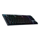 Teclado Pc Gamer Mecanico Inalambrico Logitech G915 Tkl Rgb 