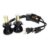 Ampolletas Led Luces Turboled Auto  8000lm  H4 Anti Error 