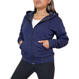 Campera Abrigada Jersey Corderito Mujer Invierno