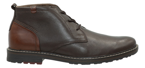 Bota Pegada Flat Em Couro Masculina 12620102