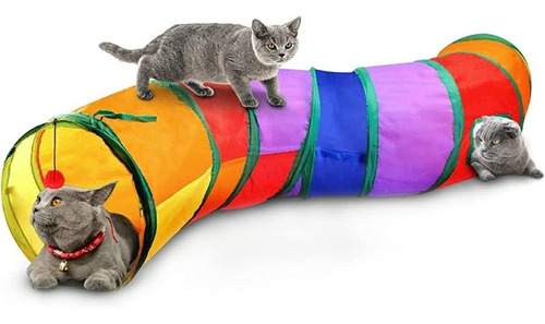 Juguetes Para Gatos De Colores Cat Tunnel Nest