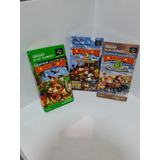 Donkey Kong 1 , 2 E 3 Versão Japonesa Super Famicon Snes Cib