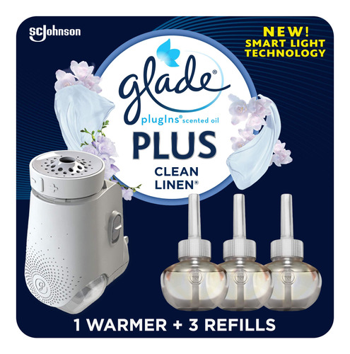 Glade Plugin Plus Kit Básico De Ambientador, Aceite Perfum.