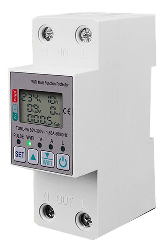 Interruptor De Medición Tuya 63a 110v 220v Wifi Fu