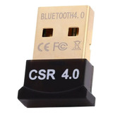 Transmisor Adaptador Usb-a Bluetooth 4.0 Para Música Datos