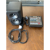 Monitor Pioneer Vm-50 + Mixer Allen & Health Zedi8