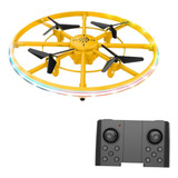 L Ufo Mini Drone Hélices Full Protect Con Luz Led Para Niños