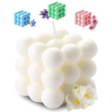 Velas Perfumadas Bubble Cube Para El Hogar Perfumadas 5.4oz