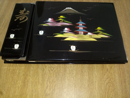 Álbum Porta Jóias E Musical Antigo Japan