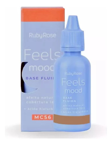 Base Fluida Feels Mood 25g - Ruby Rose - Coleção Hb901 Mc56