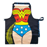 Delantal De Cocina Wonder Woman Mujer Maravilla Dc