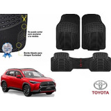 Tapetes Uso Rudo Negros Rd Toyota Corolla Cross 2024