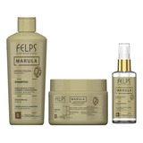 Felps Professional Kit Marula Sh + Masc 300g + Óleo 50ml