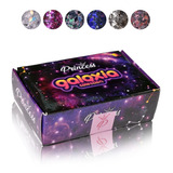 Coleccion Acrilicos Para Uñas Princess 6 Colores Galaxia