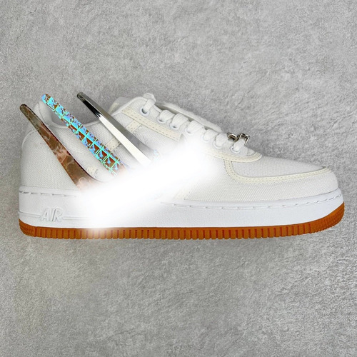 Travis Scott X Nike Air Force 1 White