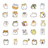 Planilla De Stickers Hamster 28cm Aprox