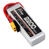 Batería Lipo Jhpower De 7,4 V, 2200 Mah, 2s, 25 V, Con Conec