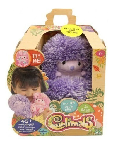 Curlimals Erizo Conejo Peluche Interactivo - Sharif Express