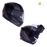 Capacete Ls2 Lancamento Com Oculos Scope Ff902 Articulado